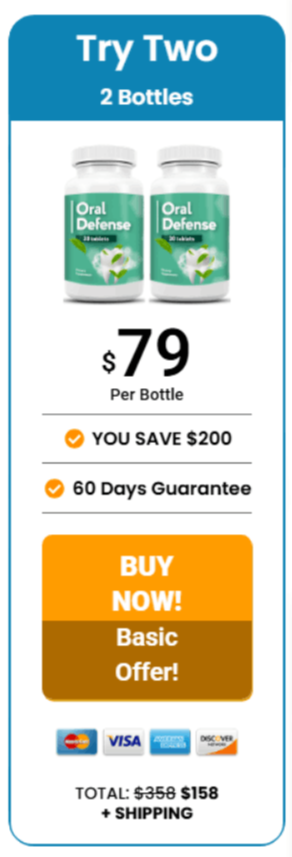 Oral Defense 2 Bottle Pricing
